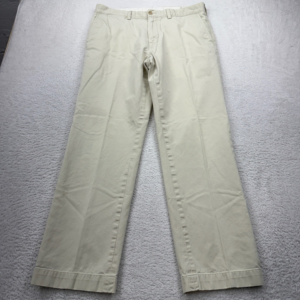 Polo Ralph Lauren Mens Classic Fit Chino‎ Pants Khaki Size 34x32